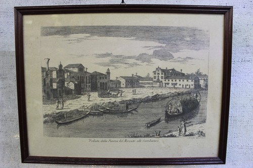 Stampa foto antica del - del, veneto