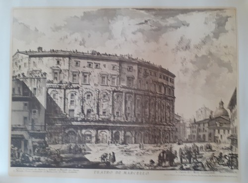 Riproduzione antica stampa - di,