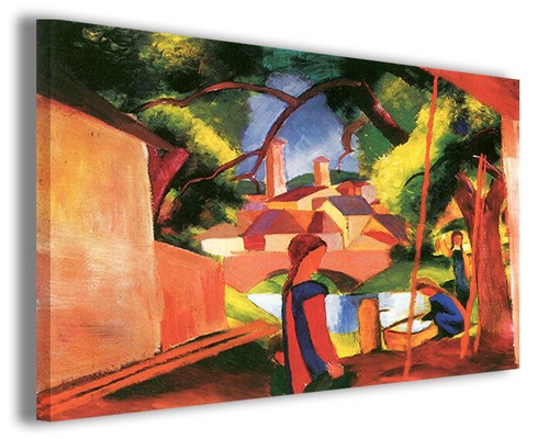 Quadri famosi august macke - famosi, iii