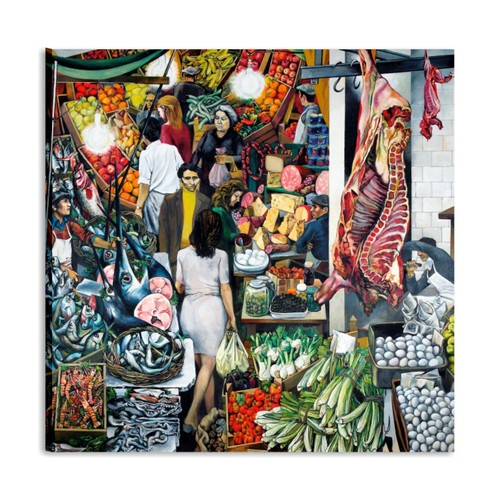 Vucciria guttuso quadro - vucciria,