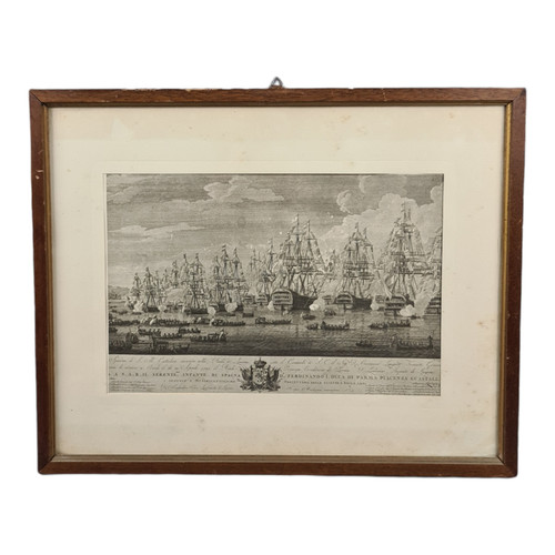 Stampa old print del - stampa, 1794