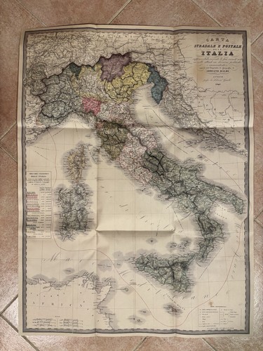 Carta stradale postale - carta, e