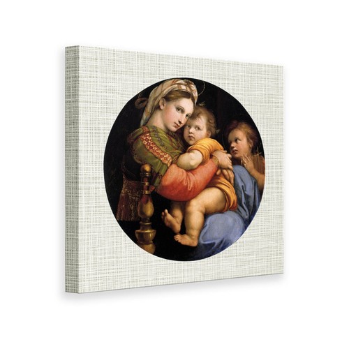 Riproduzione tela madonna - riproduzione,