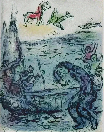 Marc chagall lithografia - marc,