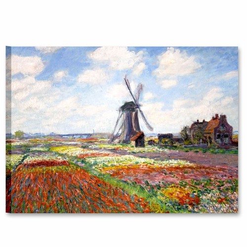 Monet campo tulipani quadro - monet, di