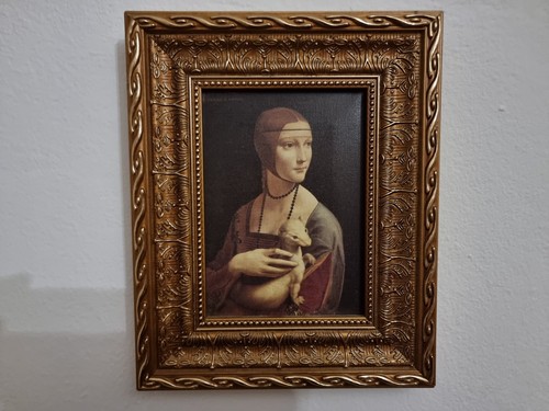 Riproduzione olio tela la - su,