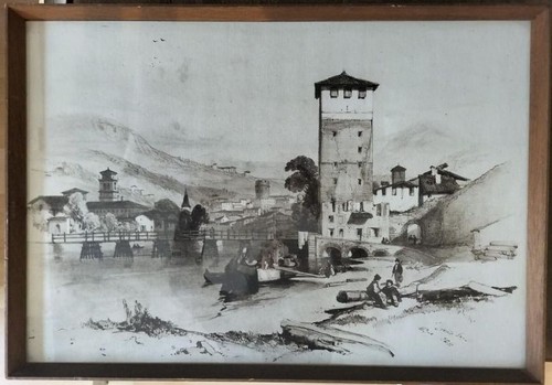 Trento riproduzione bianco - trento.,