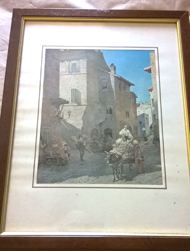 Stampa antica cornice - in,