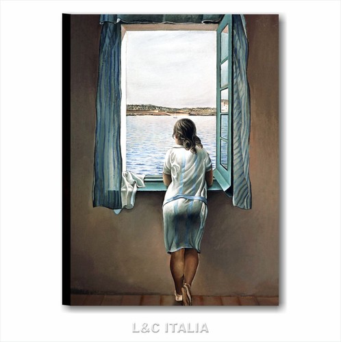 Dalì ragazza alla finestra - ragazza,